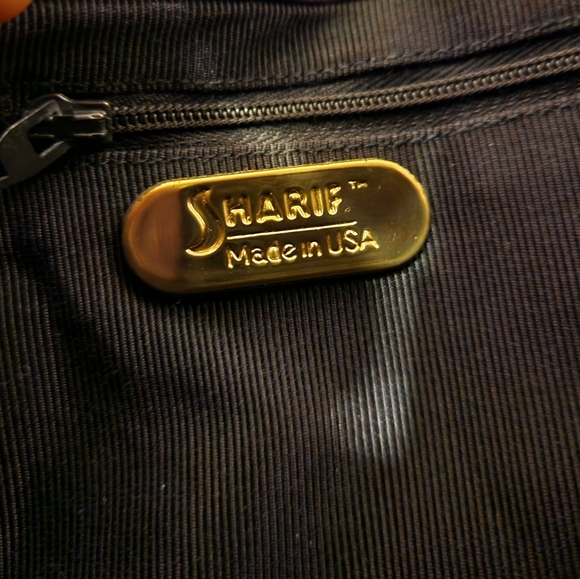 SHARIF Elegant Purple Leather & Suede Texture Women's Bag - Picture 4 of 13